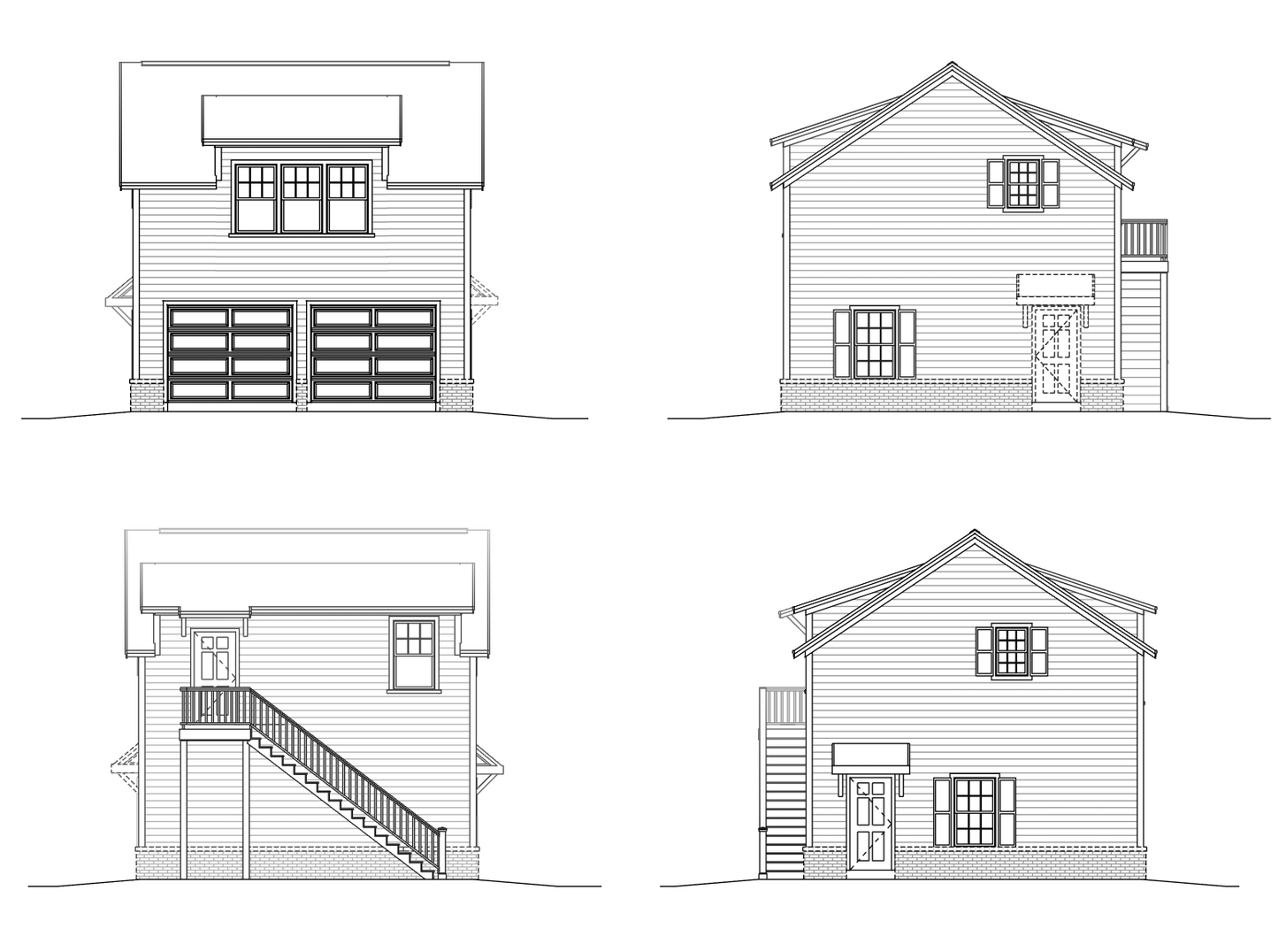 The Greenbrier (24'x24' Garage)