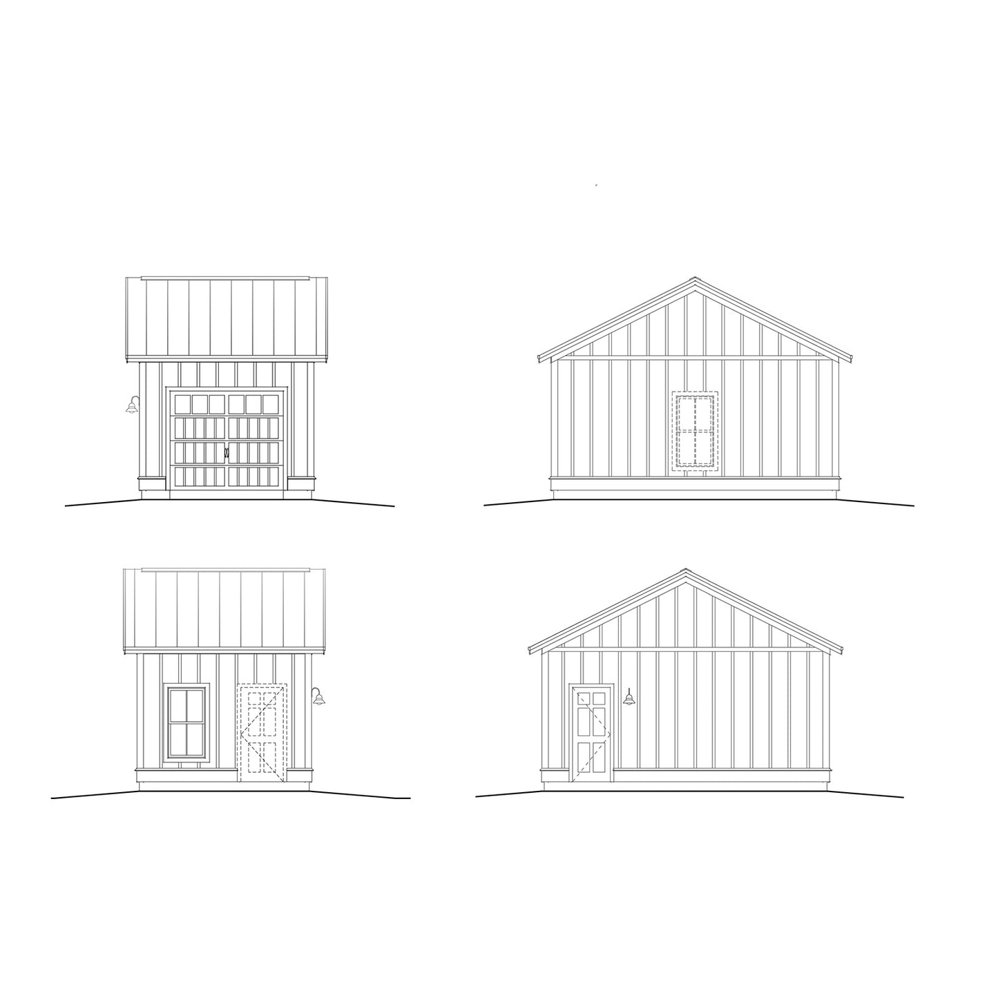 The Lee (12'x20' Garage)