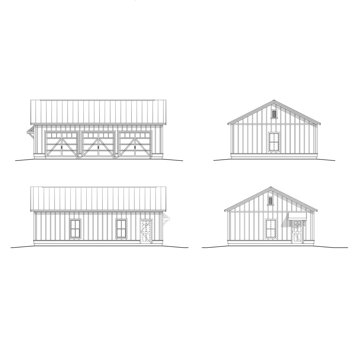 The Hampton (36'x24' Garage)