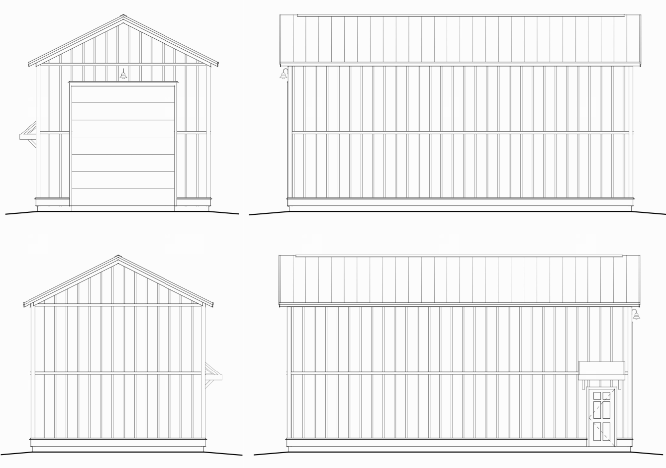 The Baywood (20'x40' Garage)