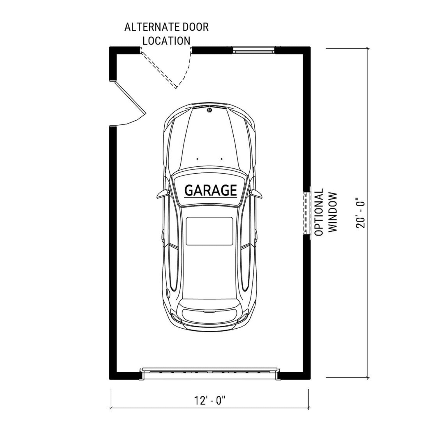 The Bay (12'x20' Garage)