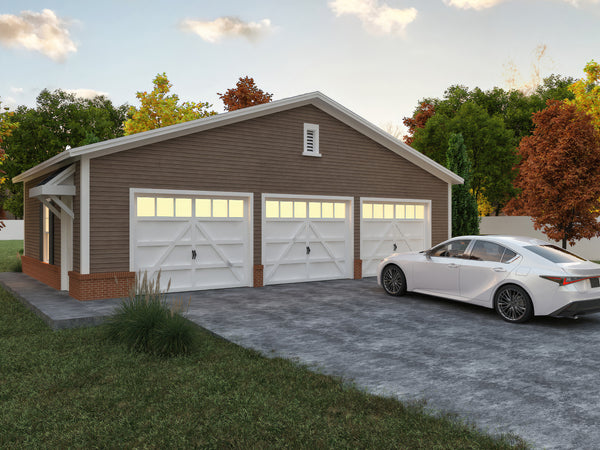 The Hickory (36'x24' Garage)