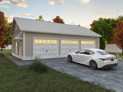 The Hampton (36'x24' Garage)