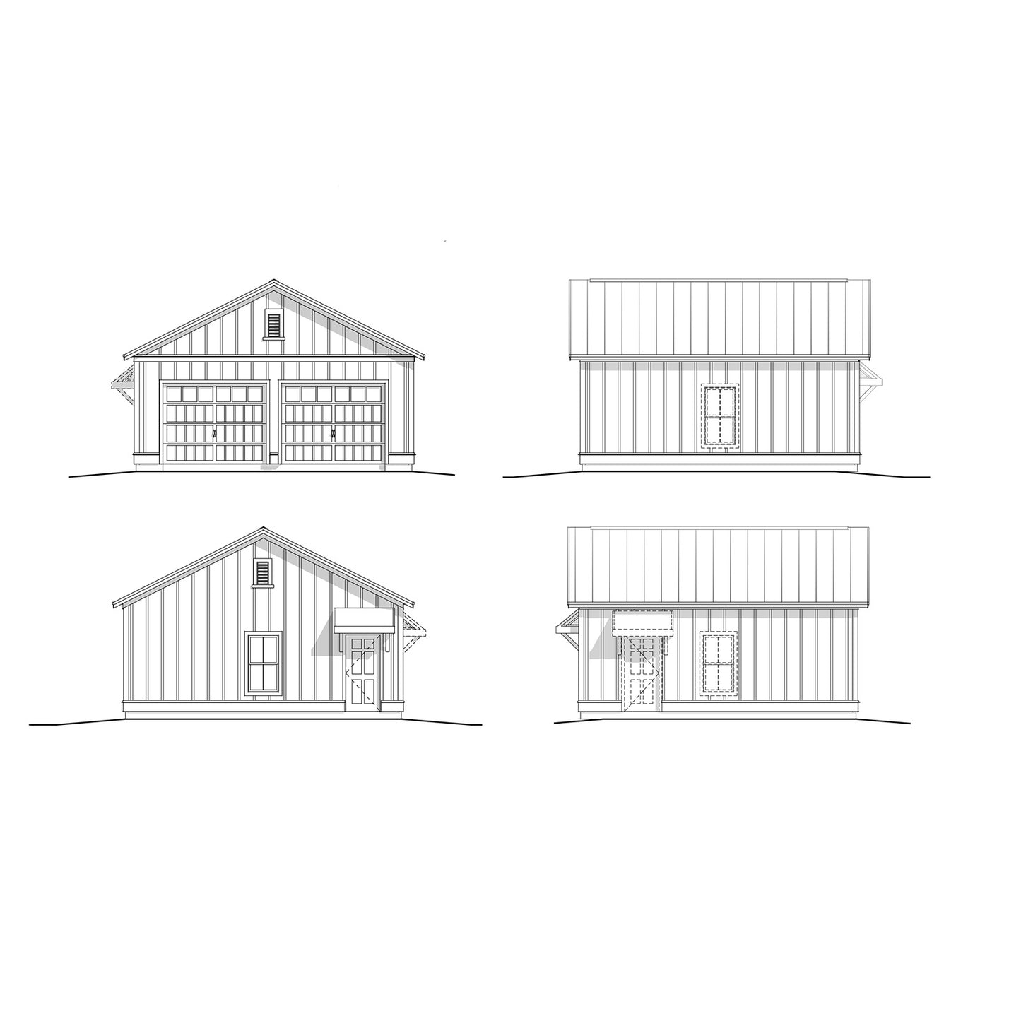 The Colley (24'x24' Garage)