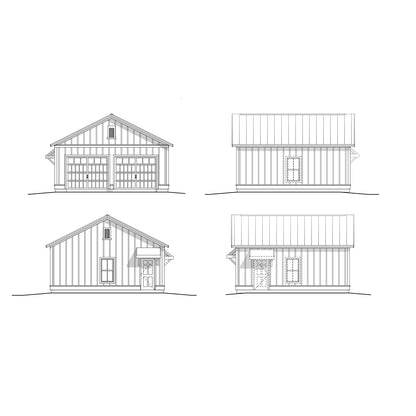 The Colley (24'x24' Garage)