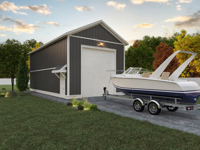 The Baywood (20'x40' Garage)