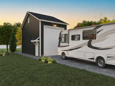The Lynnhaven (16'x30' Garage)