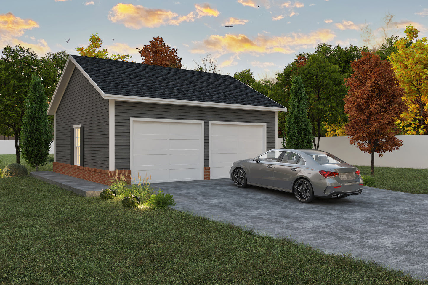 The Rudee (24'x24' Garage)