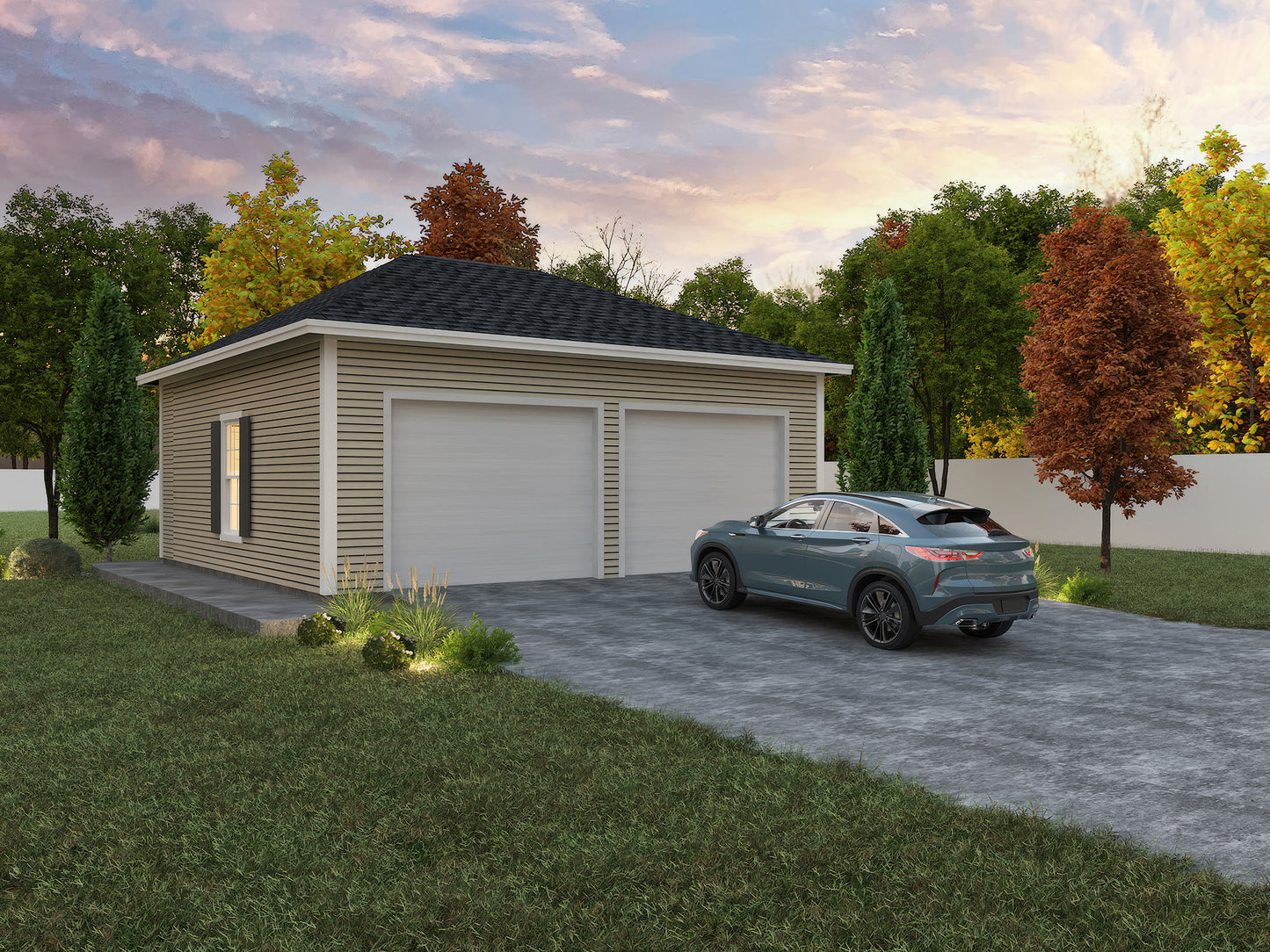 The Eliza (24'x24' Garage)