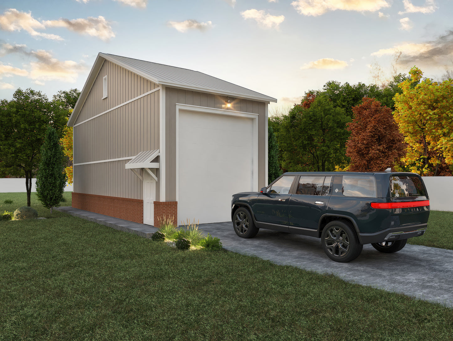 The Bridgewater (16'x40' Garage)