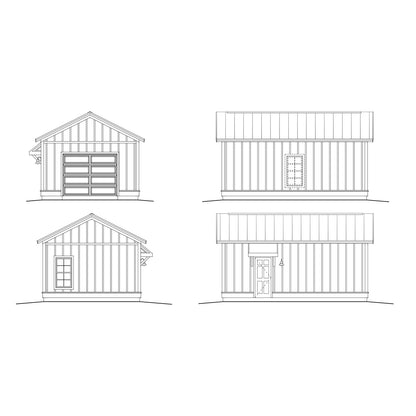 The Haven (16'x24' Garage)