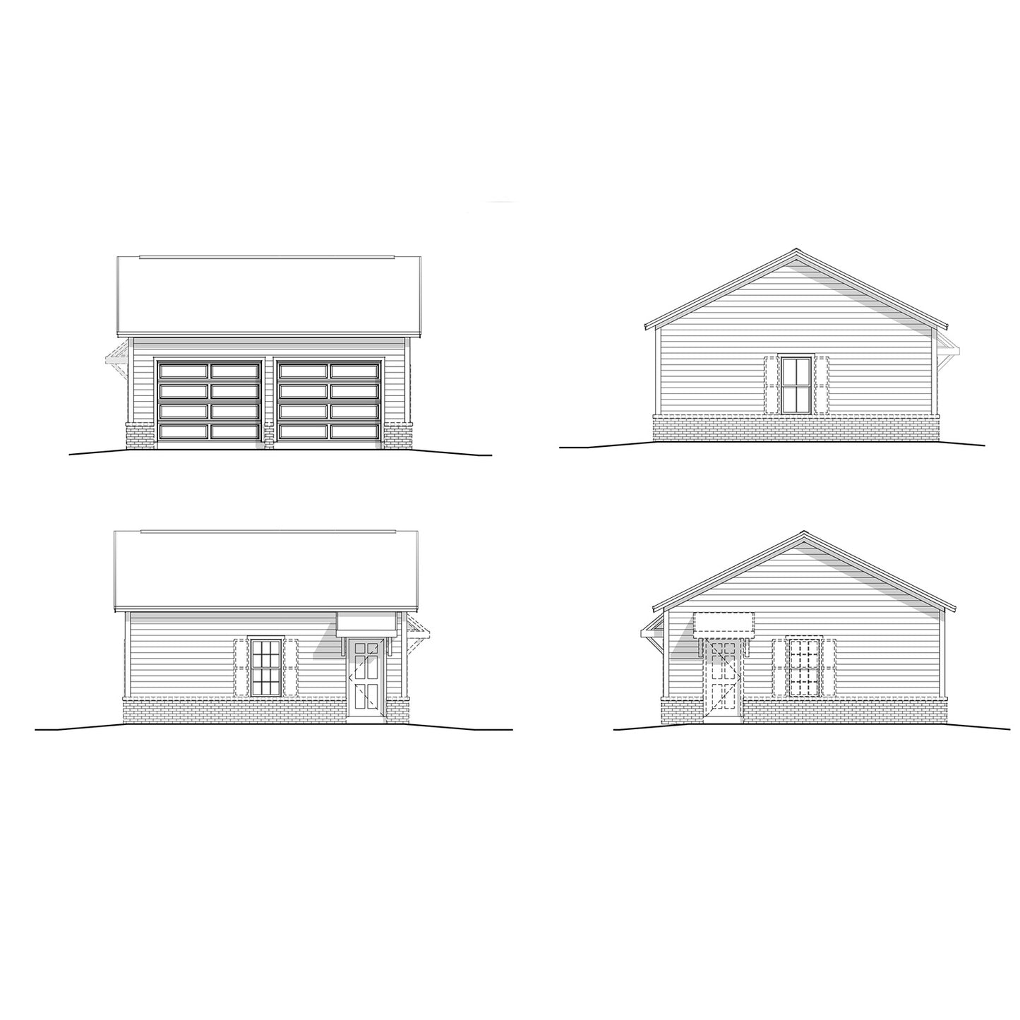 The Rudee (24'x24' Garage)