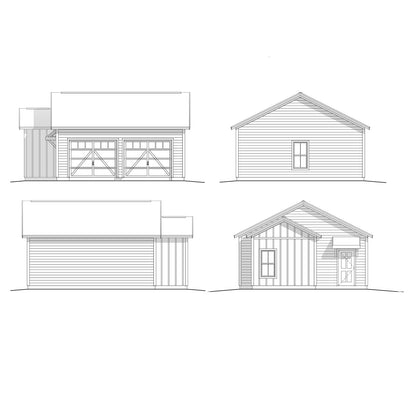 The Felicity (24'x24' + Storage)