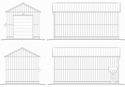 The Baywood (20'x40' Garage)