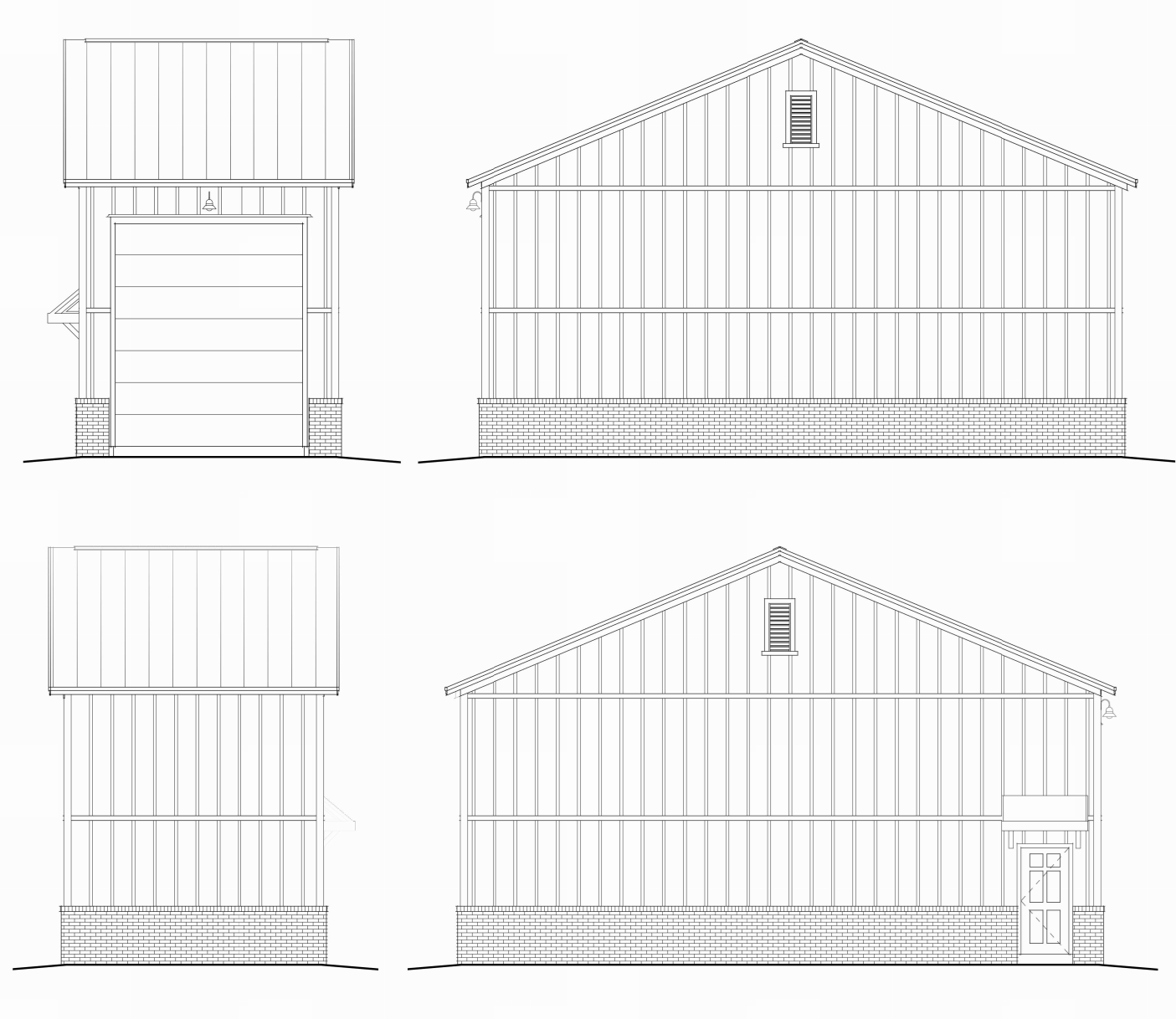 The Bridgewater (16'x40' Garage)