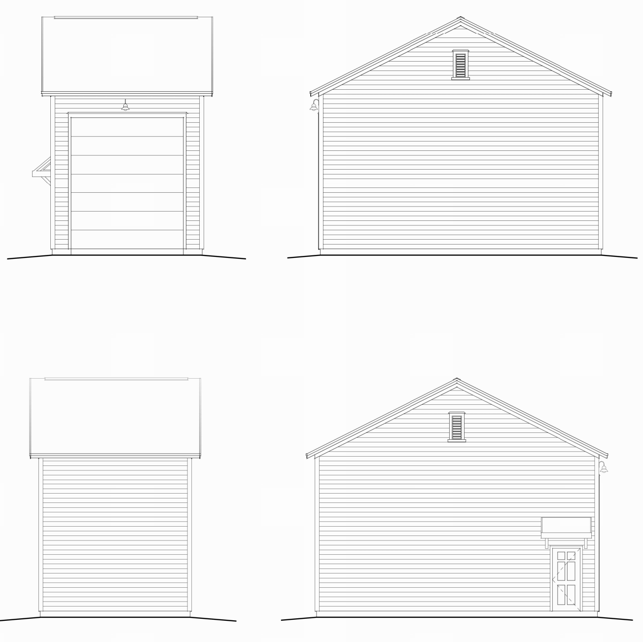 The Lynnhaven (16'x30' Garage)
