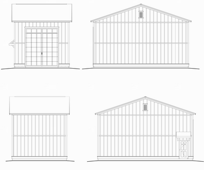 The Norview (20'x35' Garage)