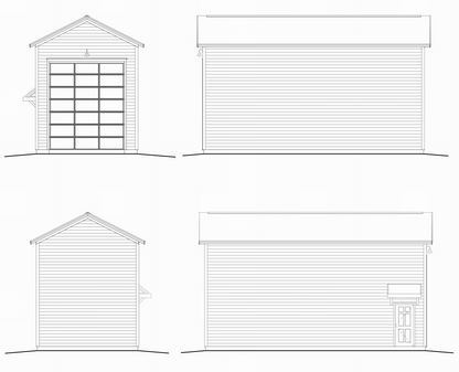 The Sandbridge (16'x35' Garage)